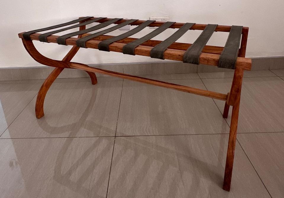 Luggage Rack | African Teak - Image 2
